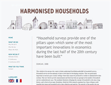 Tablet Screenshot of householdsurvey.info